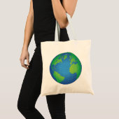 Tote Bag Carte du monde (Devant (produit))