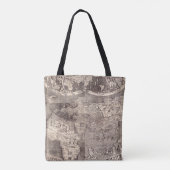 Tote Bag Carte du monde | 1507 (Dos)