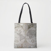 Tote Bag Carte du monde | 1676 (Devant)