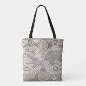 Tote Bag Carte du monde | 1676 (Dos)
