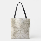 Tote Bag Carte du monde 2 (Dos)