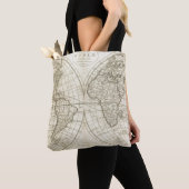 Tote Bag Carte du monde 2 (De près)