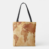 Tote Bag Carte du monde antique (Dos)
