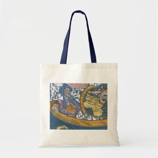 Tote Bag Carte du monde antique avec Claudius Ptolemy, 1507 (Devant)
