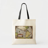 Tote Bag Carte du monde antique des Amériques, 1570 (Devant)