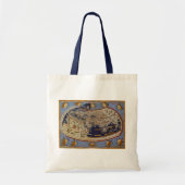 Tote Bag Carte du monde antique Ptolémée, Johannes d'Arnshe (Devant)