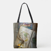 Tote Bag Carte et boussole (Dos)