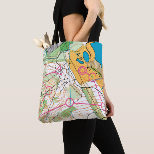 Tote Bag Carte Fourre-tout - Orientation