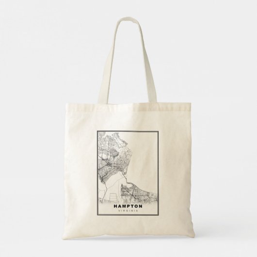 Tote Bag Carte Hampton (Dos)