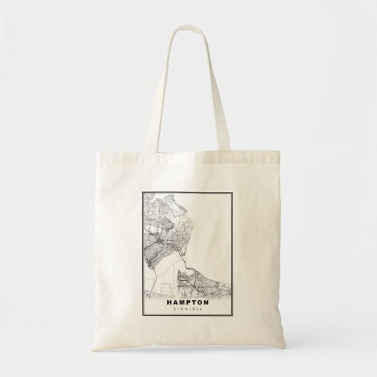Tote Bag Carte Hampton (Devant)