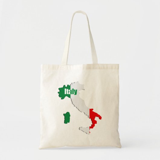 Tote Bag Carte Italie (Devant)