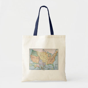 Tote Bag Carte : Les USA Expansion, 1905