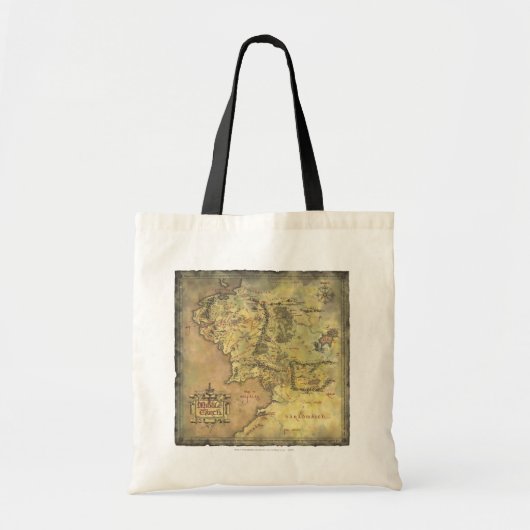 Tote Bag Carte MIDDLE EARTH™ (Devant)