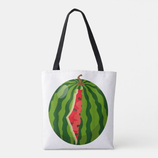 Tote Bag Carte Palestine Watermelon Arabe Calligraphie (Dos)