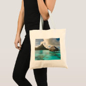 Tote Bag Carte postale de Bora Bora (Devant (produit))