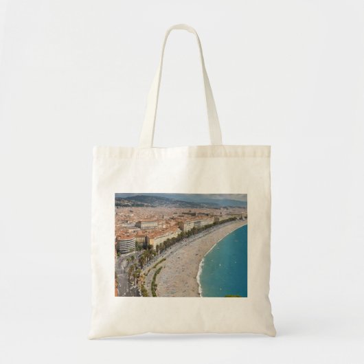 Tote Bag Carte postale de Nice France (Devant)