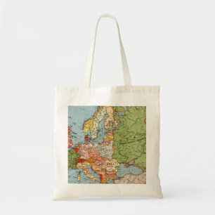 Tote Bag Carte standard de l'Europe de Bacon du 20e siècle