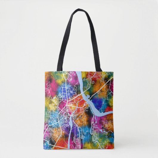 Tote Bag Carte Thane Maharashtra (Devant)