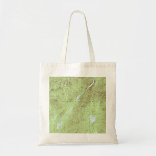 Tote Bag Carte topographique du Mont Marcy - Adirondack Par