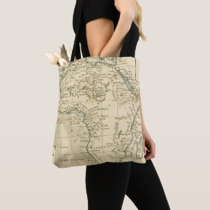 Tote Bag Carte vintage de l'Afrique