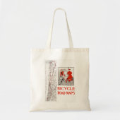 Tote Bag Cartes cyclables (Devant)