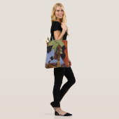 Tote Bag Cartes de violon et de jeu sur un Tableau (Sur le modèle)