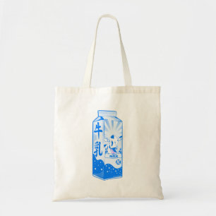 Tote Bag Carton de lait Kanji japonais