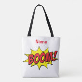 Tote Bag Cartoon Boom Thunder_Cove (Dos)