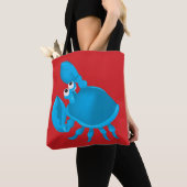 Tote Bag Cartoon crab (De près)