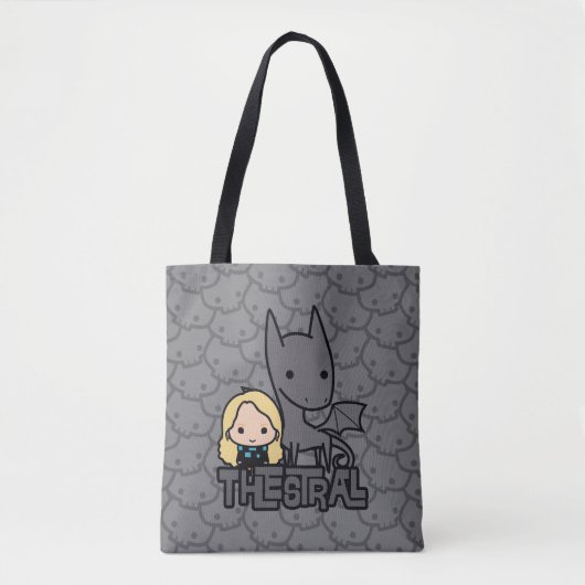 Tote Bag Cartoon Thestral et Luna Caractère Art (Devant)