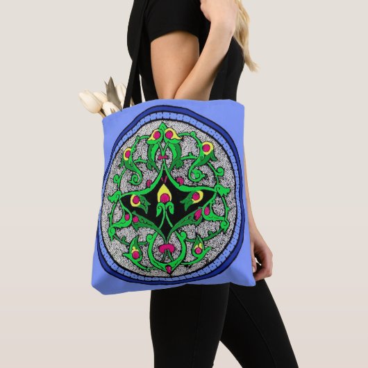 Tote Bag cartouche celtique (De près)