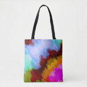 Tote Bag Cascade aquarelle, nature 2 (Devant)