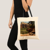 Tote Bag Cascade aux Emerald Pools dans le parc national de (Devant (produit))