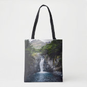 Tote Bag Cascade dans la forêt (Devant)