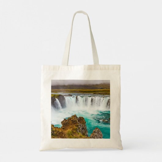 Tote Bag Cascade de Godafoss, Islande (Dos)