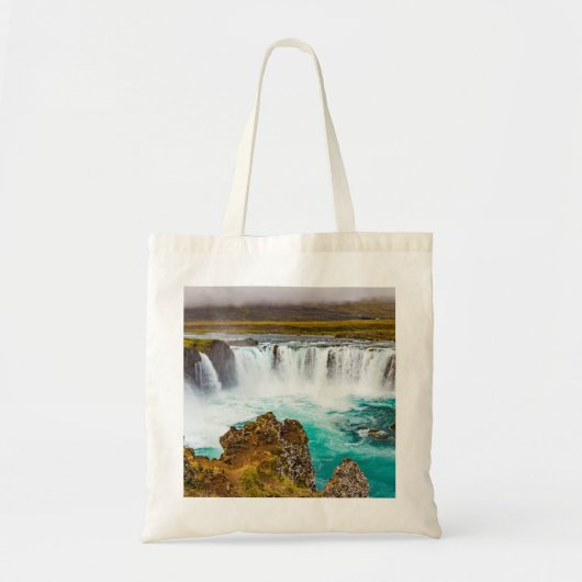 Tote Bag Cascade de Godafoss, Islande (Devant)