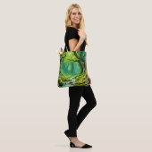 Tote Bag Cascade de la jungle luxuriante Bliss (Sur le modèle)