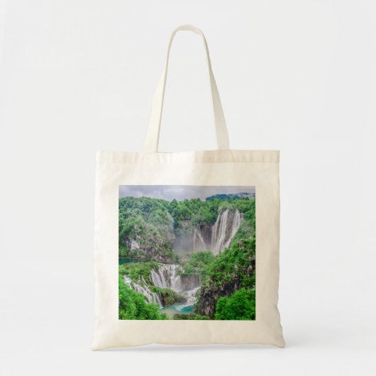 Tote Bag Cascade des lacs Plitvice (Devant)