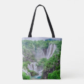 Tote Bag Cascade des lacs Plitvice (Dos)