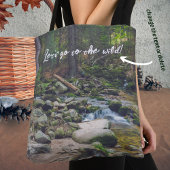 Tote Bag Cascade forestière