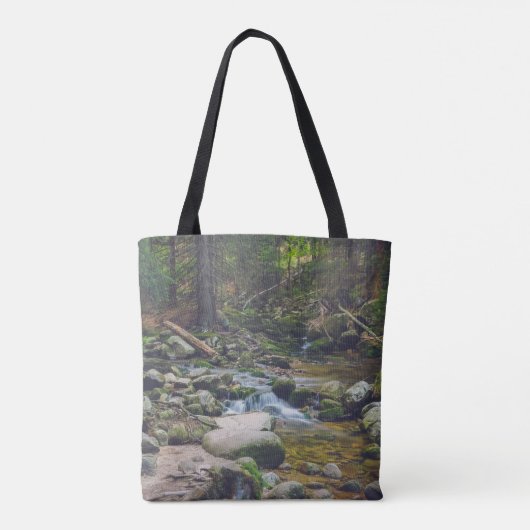 Tote Bag Cascade forestière (Dos)