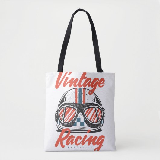 Tote Bag Casque de course (Devant)