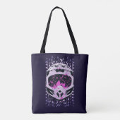 Tote Bag Casque de moto cross graphique (Dos)