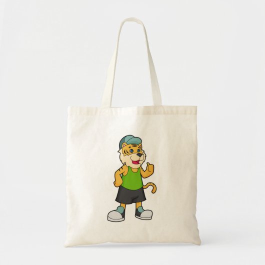 Tote Bag Casquette de tigre (Devant)