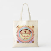 Tote Bag Casquette d'infirmière dévouée (Dos)