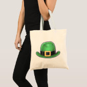 Tote Bag Casquette du Derby Vert de la Saint-Paddys (Devant (produit))