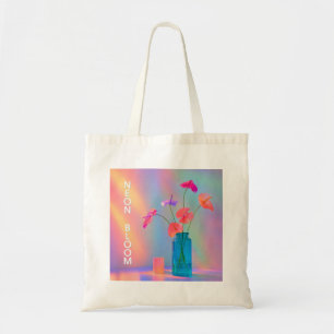 Tote Bag Casquette Neon Bloom