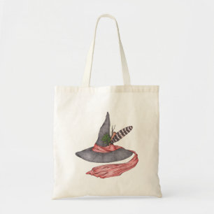 Tote Bag Casquette sorcière vintage