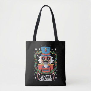 Tote Bag Casse-Noisette de Noël Whats Crackin Drôle de Noël