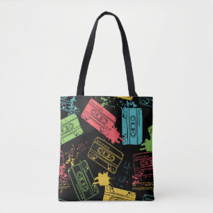 Tote Bag Cassettes Cool style années 90
